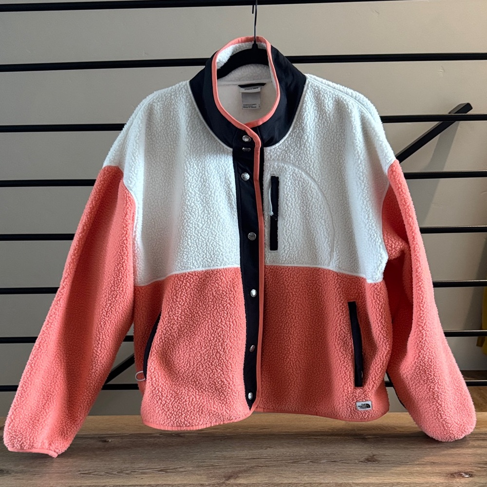 The North Face - Colorblock Fleece Jacket - Large